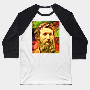 John Muir Snow Portrait | John Muir Artwork 9 Baseball T-Shirt